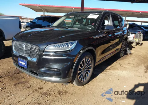 2022 Lincoln Aviator Standard from USA, damaged, VIN 5LM5J6XCXNGL07236